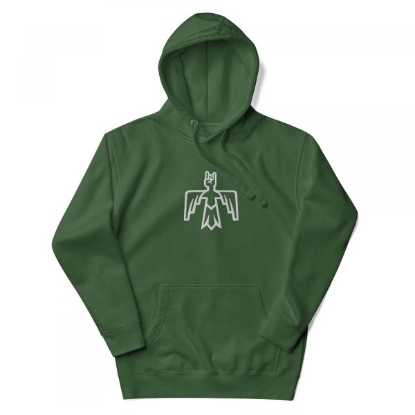 PREMIUM Embroidered Funderbird Icon Hoodie - Image 3