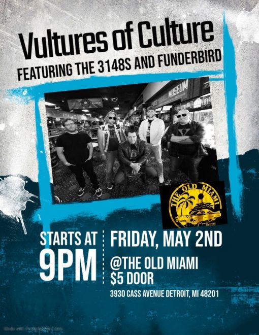 5/2 at the Old Miami! 9pm