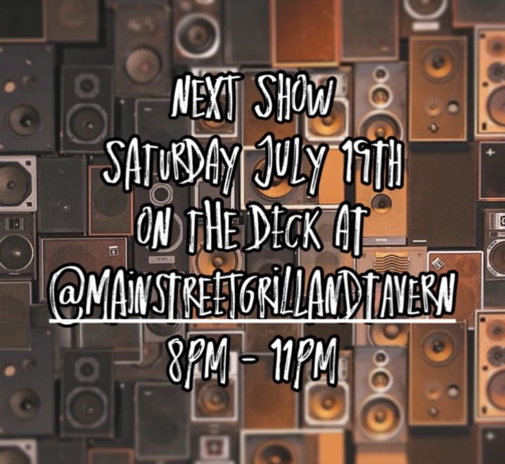 Main Street Grill June 19 on the deck!