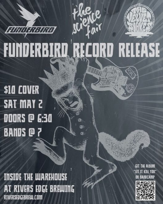 Album Release Party – May 2 @ Rivers Edge Brewery