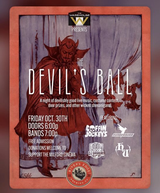 10/30 – Devil’s Ball at River’s Edge in Milford